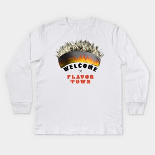 Welcome to Flavor Town Kids Long Sleeve T-Shirt